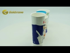 Copo de papel de té de leche resistente y duradero Resistencia al calor y diseño a prueba de fugas