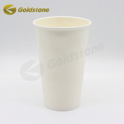 Bebidas sin plástico Tazas de café personalizadas para llevar Tazas de papel sin recubrimiento de plástico
