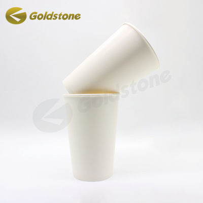 Proteger el medio ambiente Copas de papel libres de plástico 355ml Copas de bebidas frías
