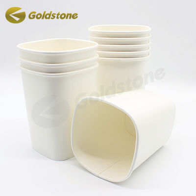Cubo de papel reciclado de calidad alimentaria de embalaje ecológico Cubo de palomitas de maíz de papel ISO9001