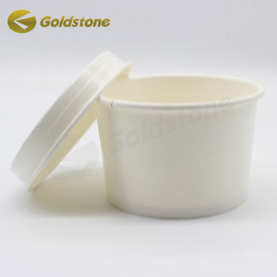 3in Higiénico Copo de helado tapa de papel Copo desechable cubre laminado brillante