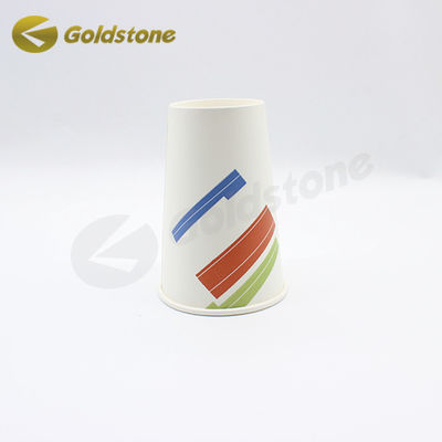 8 oz de papel de leche reciclado Eco desechable tamaño personalizado Impresión para bebidas calientes y frías