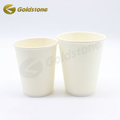 Tazas de papel de yogur con recubrimiento de PE único para yogur resistentes a la humedad y la grasa