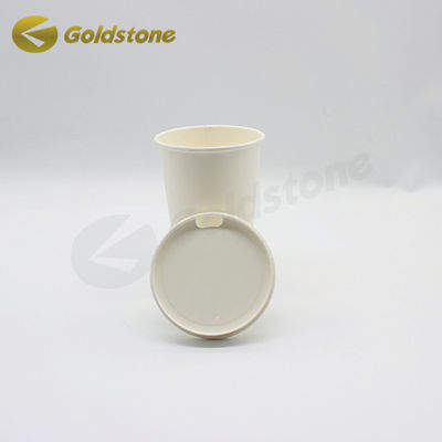 Papel de grado alimenticio tapa de taza cubierta helado en tazas con tapas con impresión personalizable