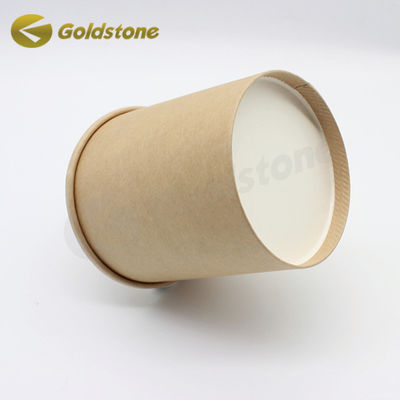 Tazas de papel de leche convenientes y ecológicas hechas a medida para sus clientes