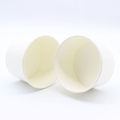 Material reciclado de grado alimentario Tazas de papel de yogur para opciones sostenibles