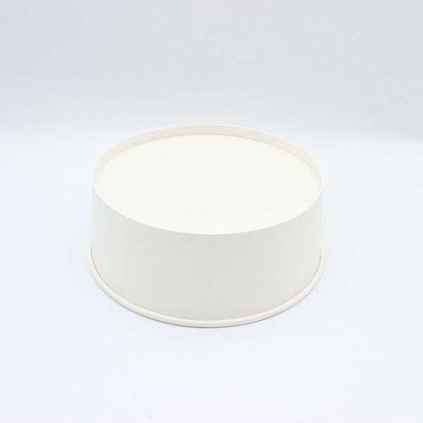 Blanco de todos los tamaños 100 ml bolos de papel ensalada bol Kraft para fiestas y eventos 2