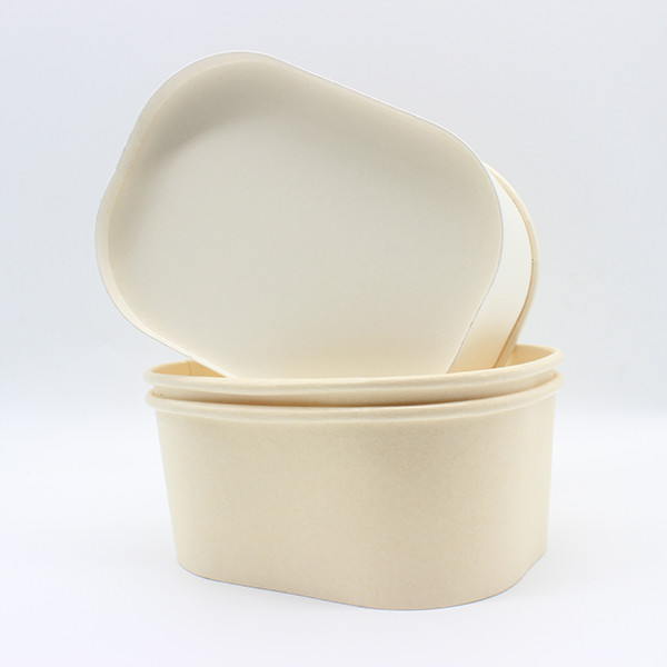 Envases de papel ecológico para llevar envases para alimentos seguros y saludables 2