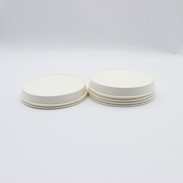 Copo desechable de calidad alimenticia con tapa de papel Copo de helado con tapa personalizado 1
