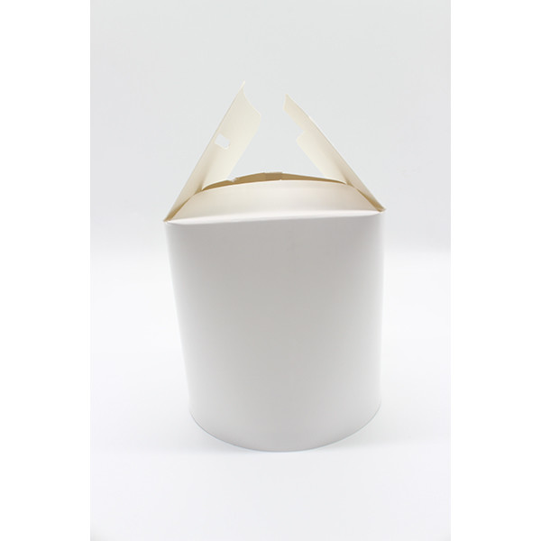 Capa de papel de copa de helado resistente a fugas Capa de copa desechable ajustada 1
