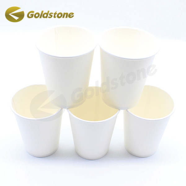12 oz de plástico libre de plástico ecológico copas de papel copas de papel para beber 0
