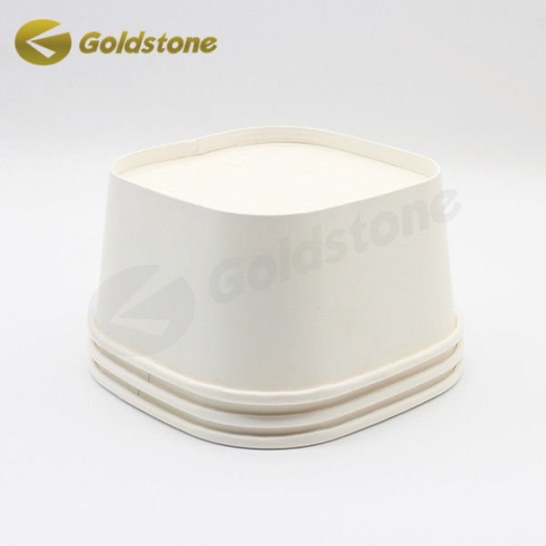 3.5in Tamaño personalizado Impreso Tazas de helado Eco-friendly Contenedores de papel de helado 0