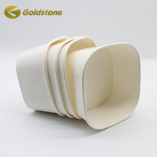 3.5in Tamaño personalizado Impreso Tazas de helado Eco-friendly Contenedores de papel de helado 1
