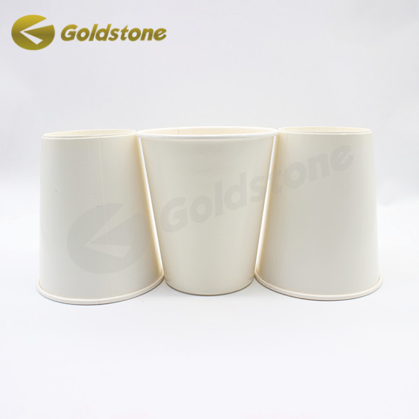 Tazas de papel de yogur con recubrimiento de PE único para yogur resistentes a la humedad y la grasa 1