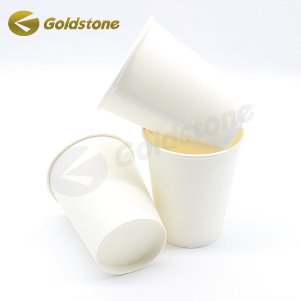 Tazas de papel de yogur resistentes a fugas para disfrutar sin problemas y sostenibilidad 0