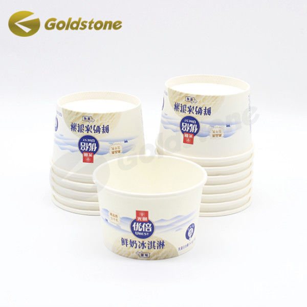 Grado alimenticio Papel de helados 8 Oz contenedores de helados Varios pesos de papel 1
