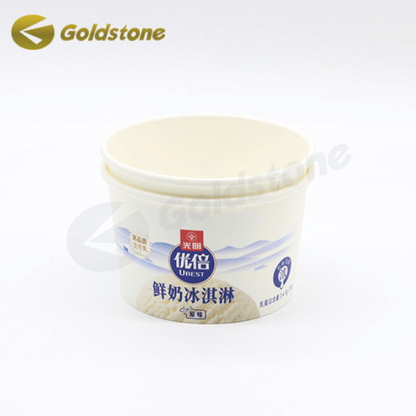 Grado alimenticio Papel de helados 8 Oz contenedores de helados Varios pesos de papel 0