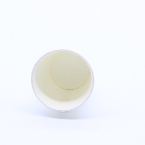 Materiales reciclados Tazas de papel de yogur para bebidas calientes a granel 0